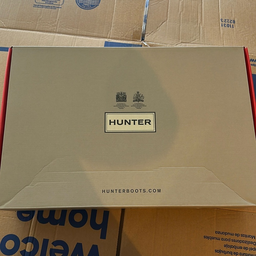 Hunter boots, new with tag/sticker